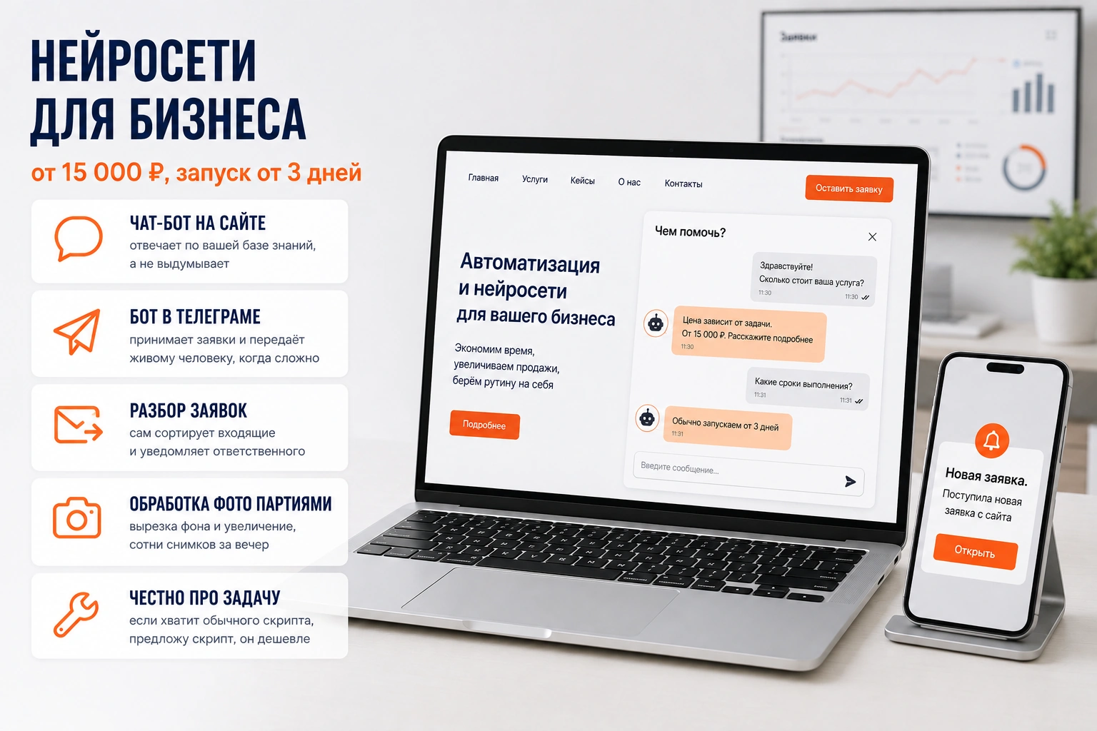 Обложка: нейросети для бизнеса